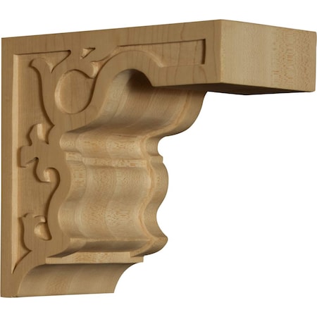 Osborne Wood Products 7 7/8 x 4 x 8 Small Savannah Coastal Corbel in Red Oak 8708O